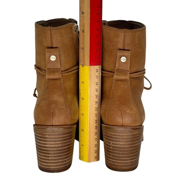 UGG Oriana Chunky Rustic Boot Women's SZ 7.5 Brown Boho Rugged Cottage Core - Picture 6 of 12